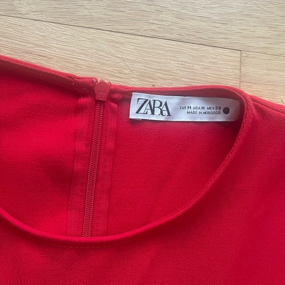 Chic Red Midi Dress - Picture 3 of 3